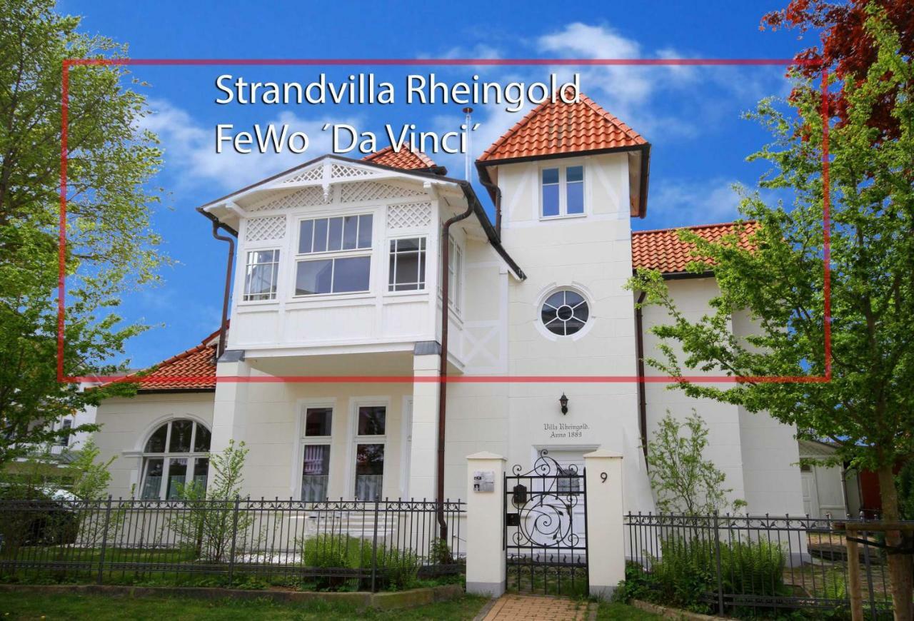 Strandvilla Rheingold - Ferienwohnung Da Vinci 괴렌 외부 사진